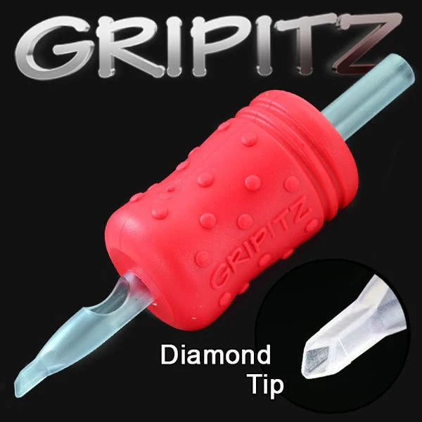 30mm (1.2 inch) Diamond Tip Disposable Tattoo Tubes | Gripitz - Image 6
